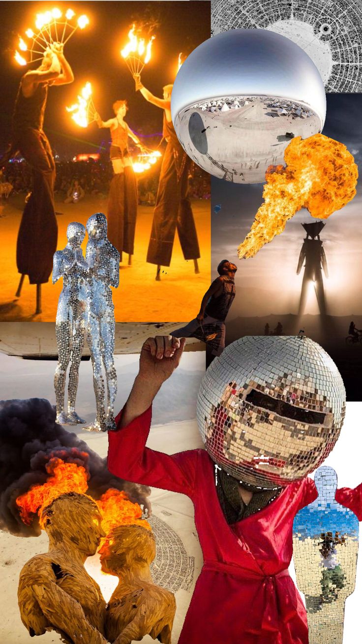moodboard inspiration burningman